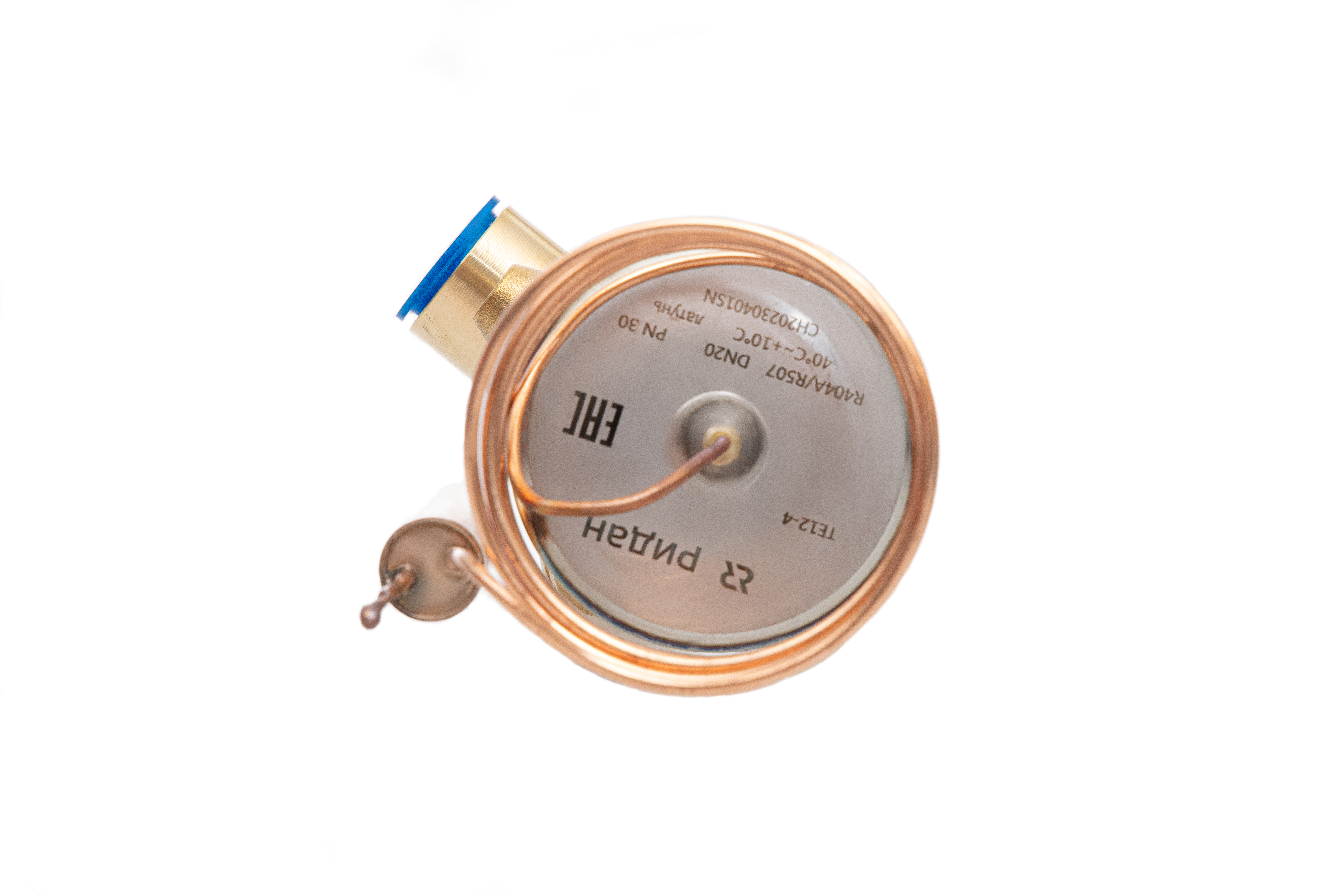 Ридан 069B1205R — Клапан терморегулирующий TE12-4.5, R404A, T кипения -40...10 ℃, угловой, присоединительные патрубки 7/8"