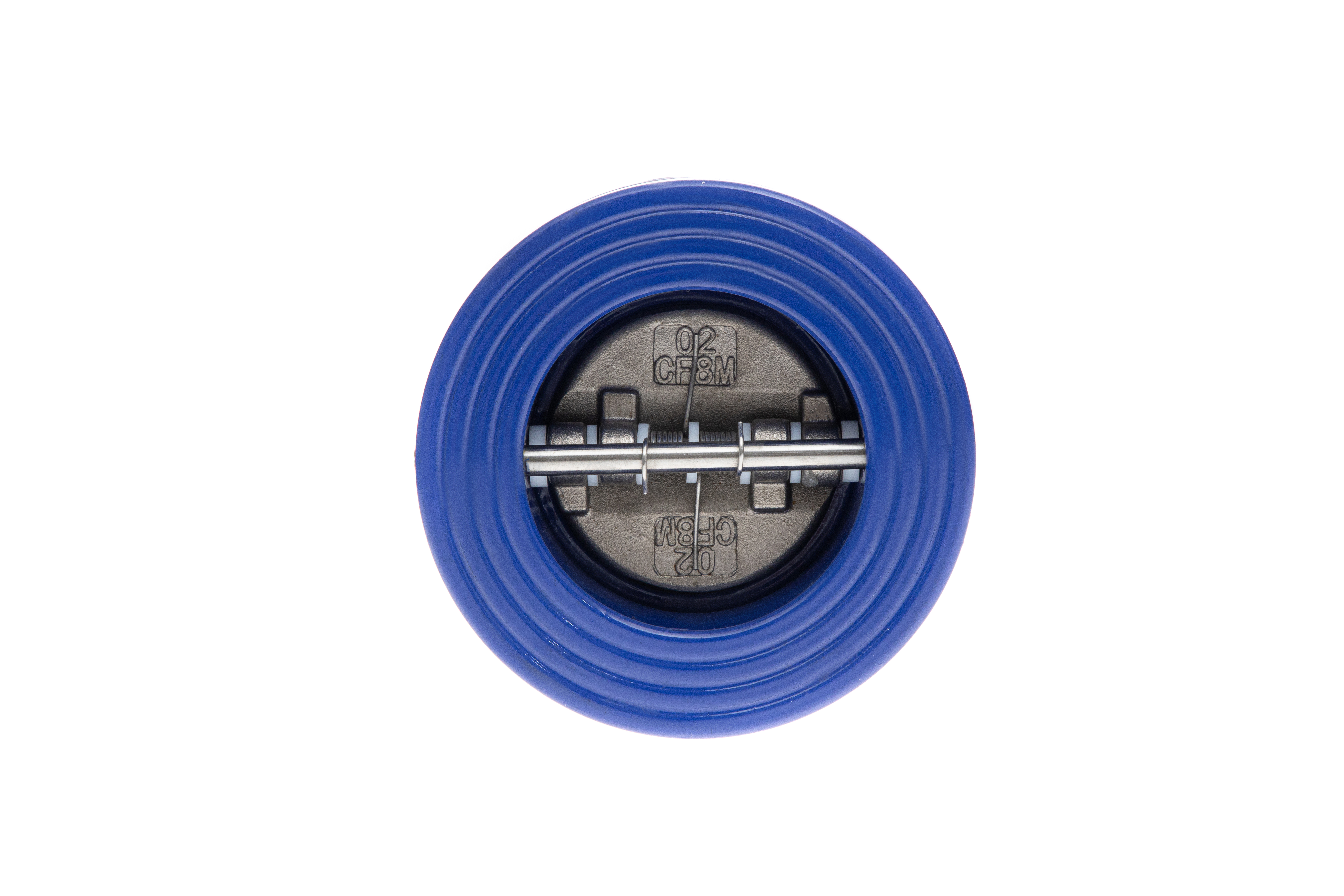 Ридан NVD-895R 082X8495R — Затвор обратный межфланцевый пружинный двустворчатый, PN16, DN50, чугун GJL250