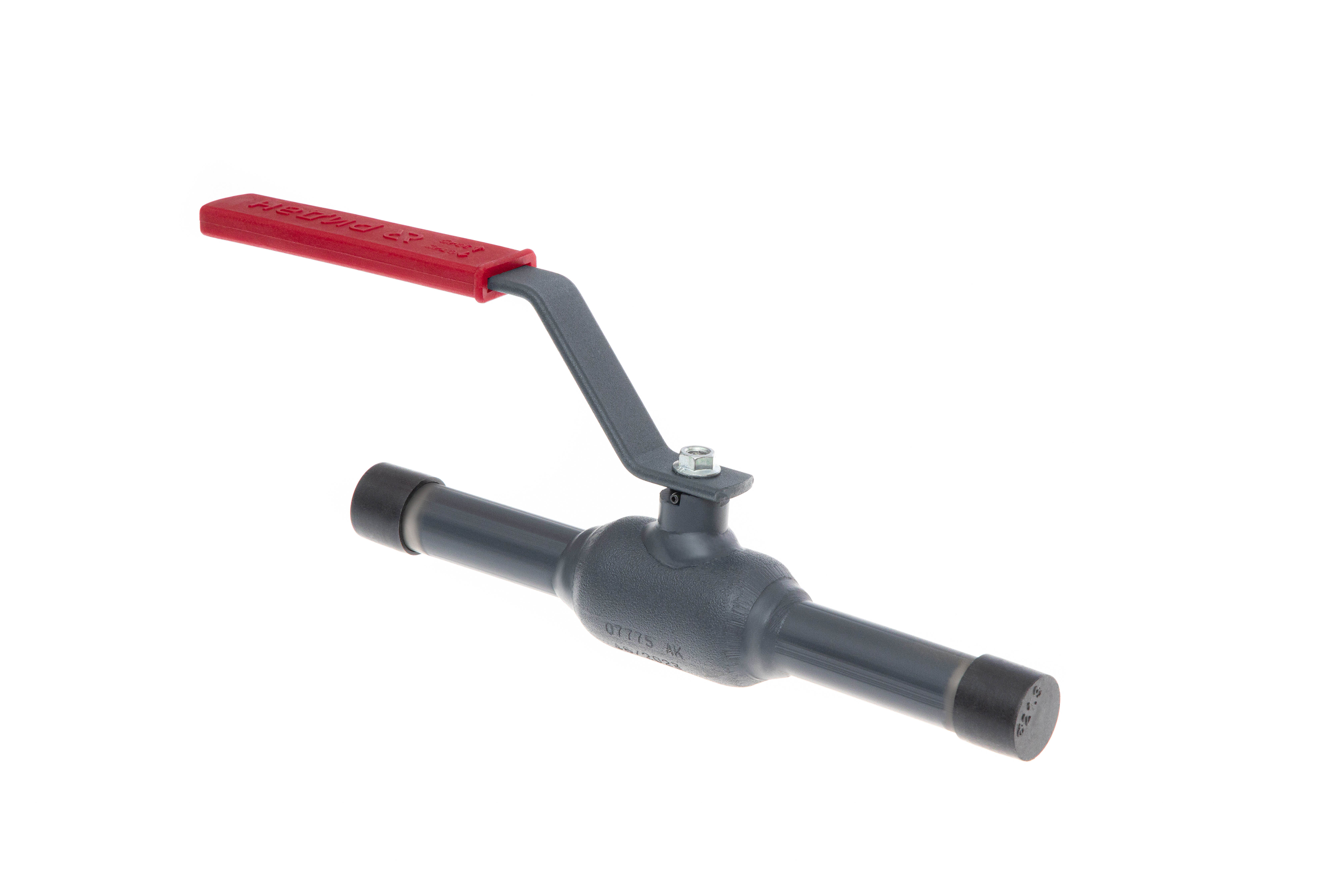 Ридан RJIP Standard 065N9601R — Кран шаровой WW DN20 PN16 (приварной, с рукояткой, стандартный проход)