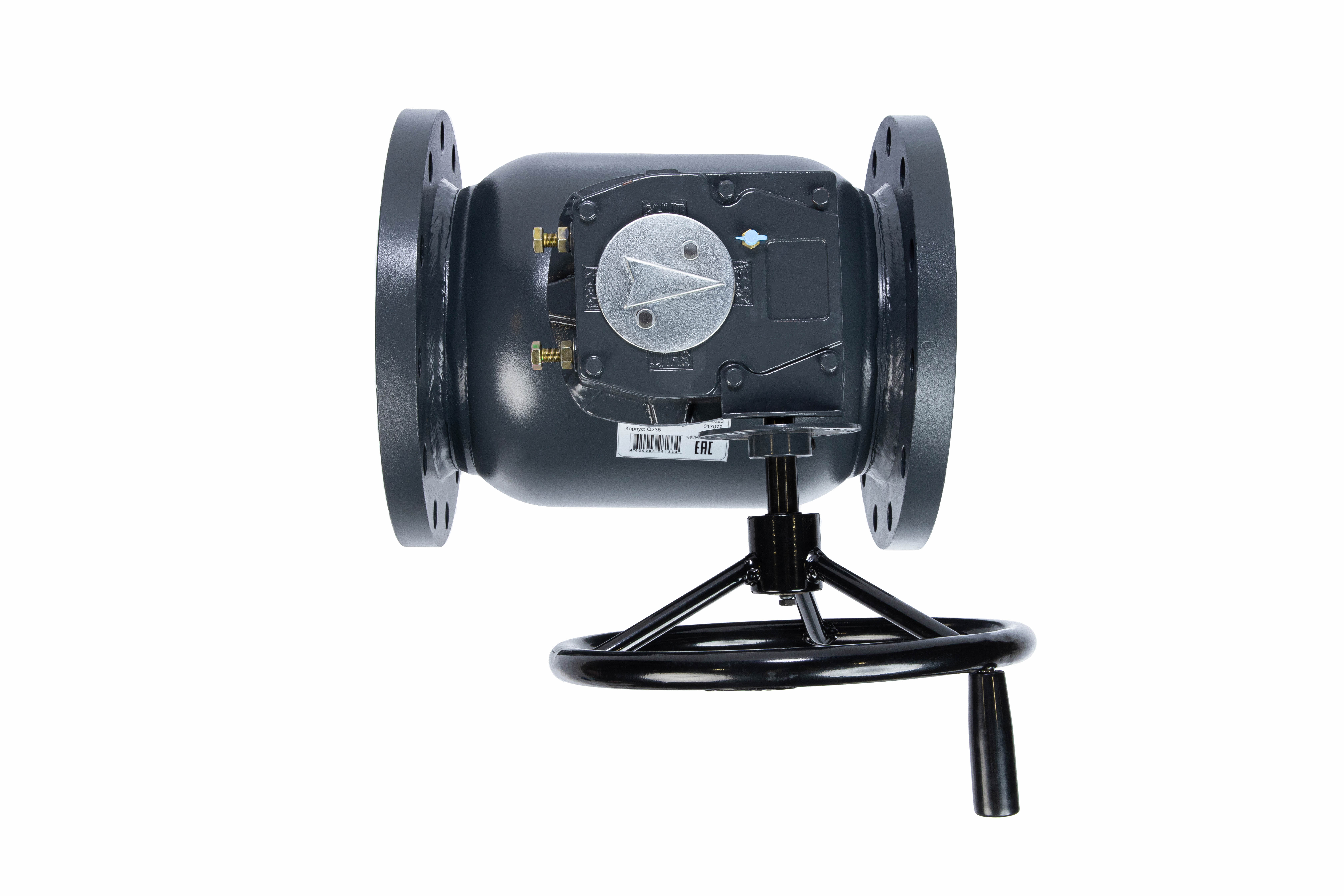 Ридан RJIP Premium 065N0271GR — Кран шаровой FF DN350 PN16 WG (фланцевый, с редуктором, стандартный проход)