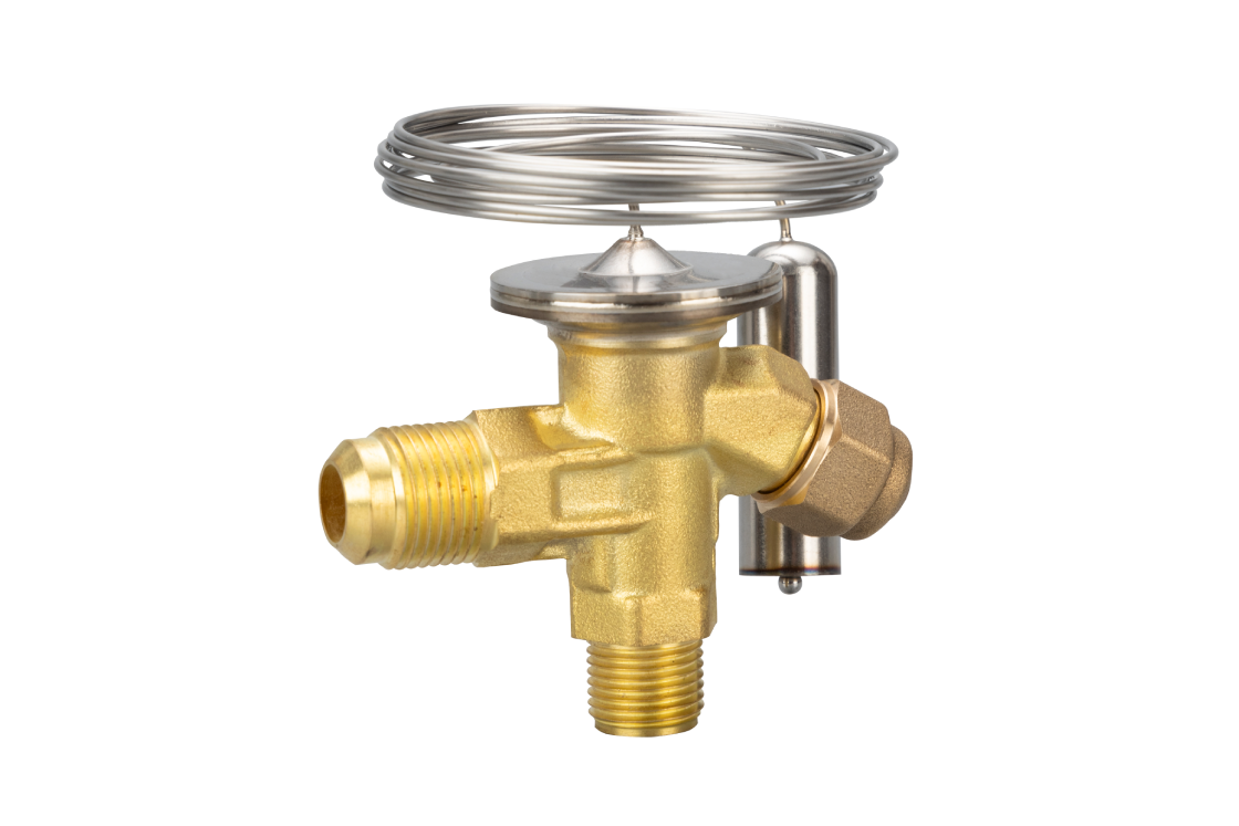 Ридан TE2 068Z4348R — Терморегулирующий клапан, R134a, под отбортовку, присоединительные патрубки 1/2", температура кипения -40…+10 °C