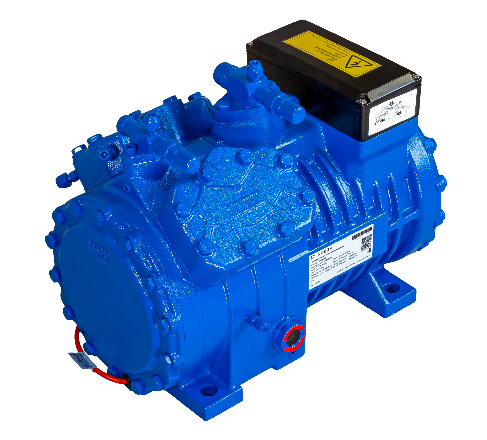 Ридан 171R4413 — Полугерметичный поршневой компрессор R4D9E4K