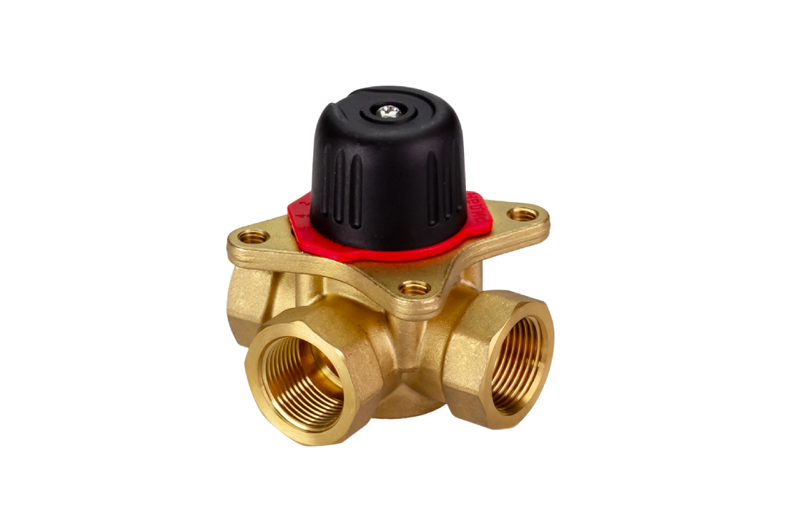 Клапан регулирующий поворотный HRB-3R Ридан