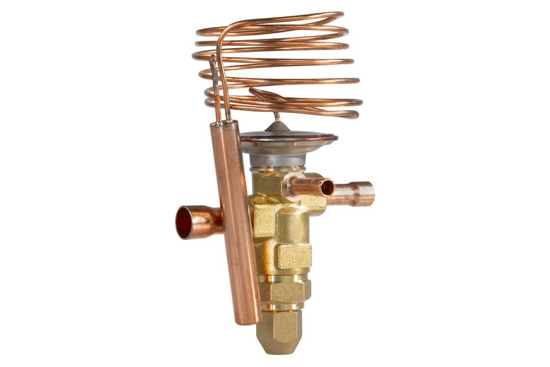 Ридан 067N3202R — Клапан терморегулирующий TGE 10-2, T кипения -40...10 ℃, присоединительные патрубки 3/8“x1/2“