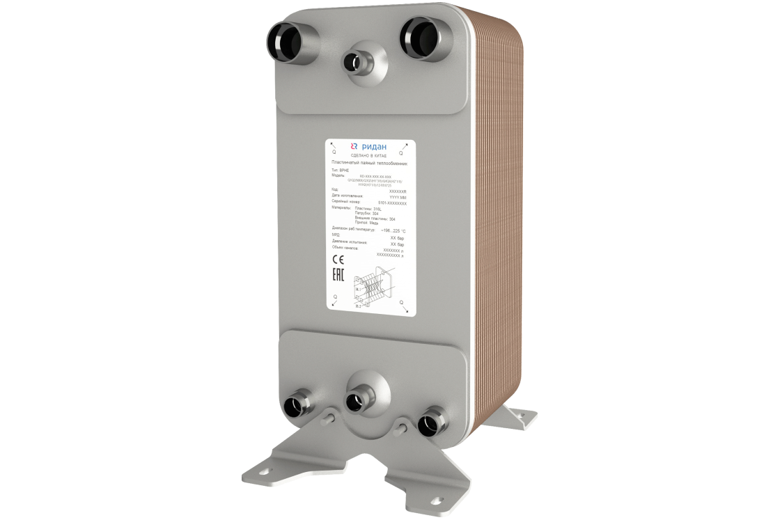 Ридан 111B0294R — Теплообменник пластинчатый паяный BPHE_RD-113W-62-4,5-HDQ