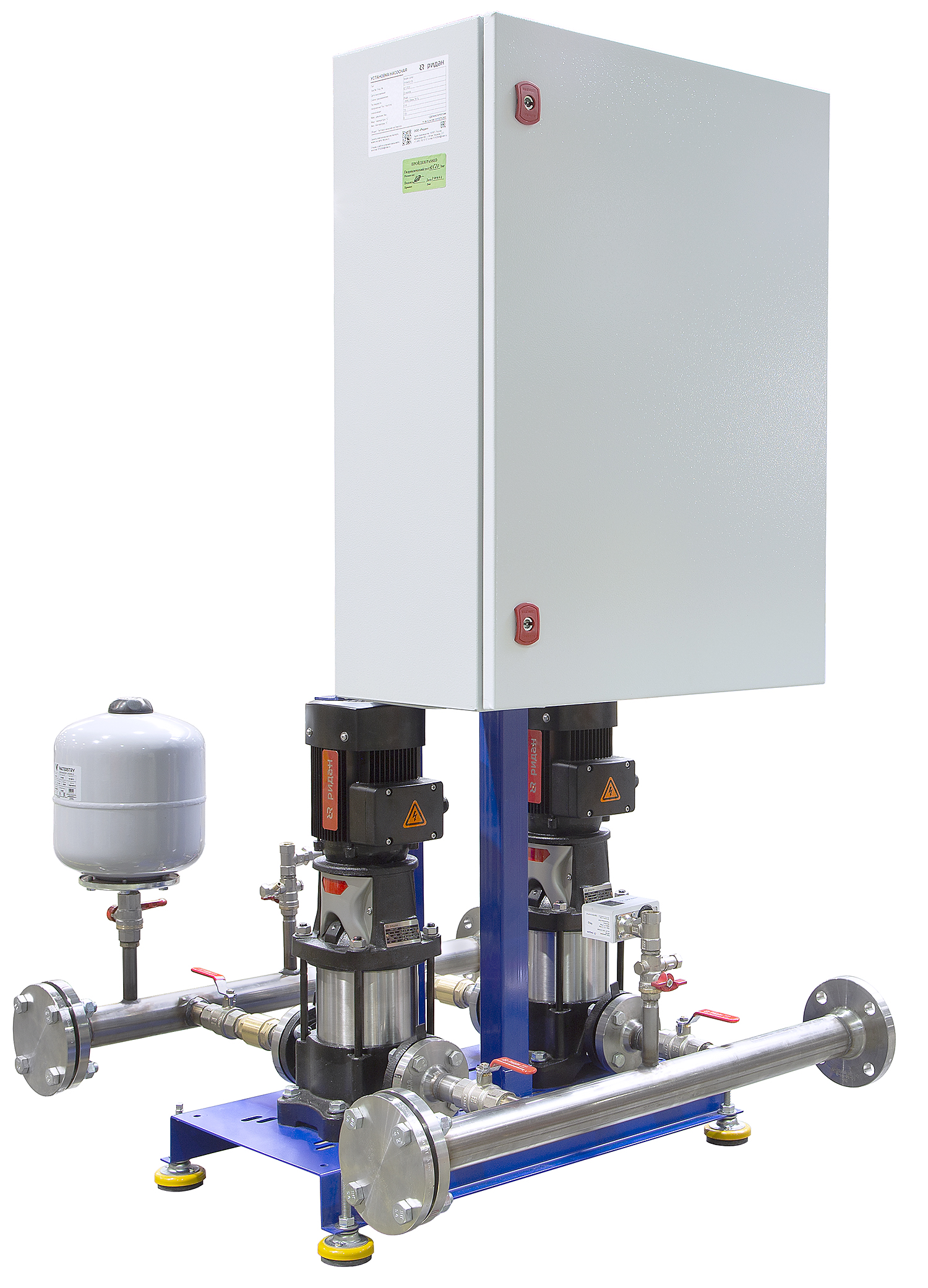 Ридан 215NS2221 — Установка (станция) насосная WaterJump-2CW-50-80-F-RMV 15-5F