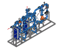 Ридан БТП-HSR-ХХХ-YYY-C-S V2 - Стандартный узел управления системами отопления (вентиляции)  